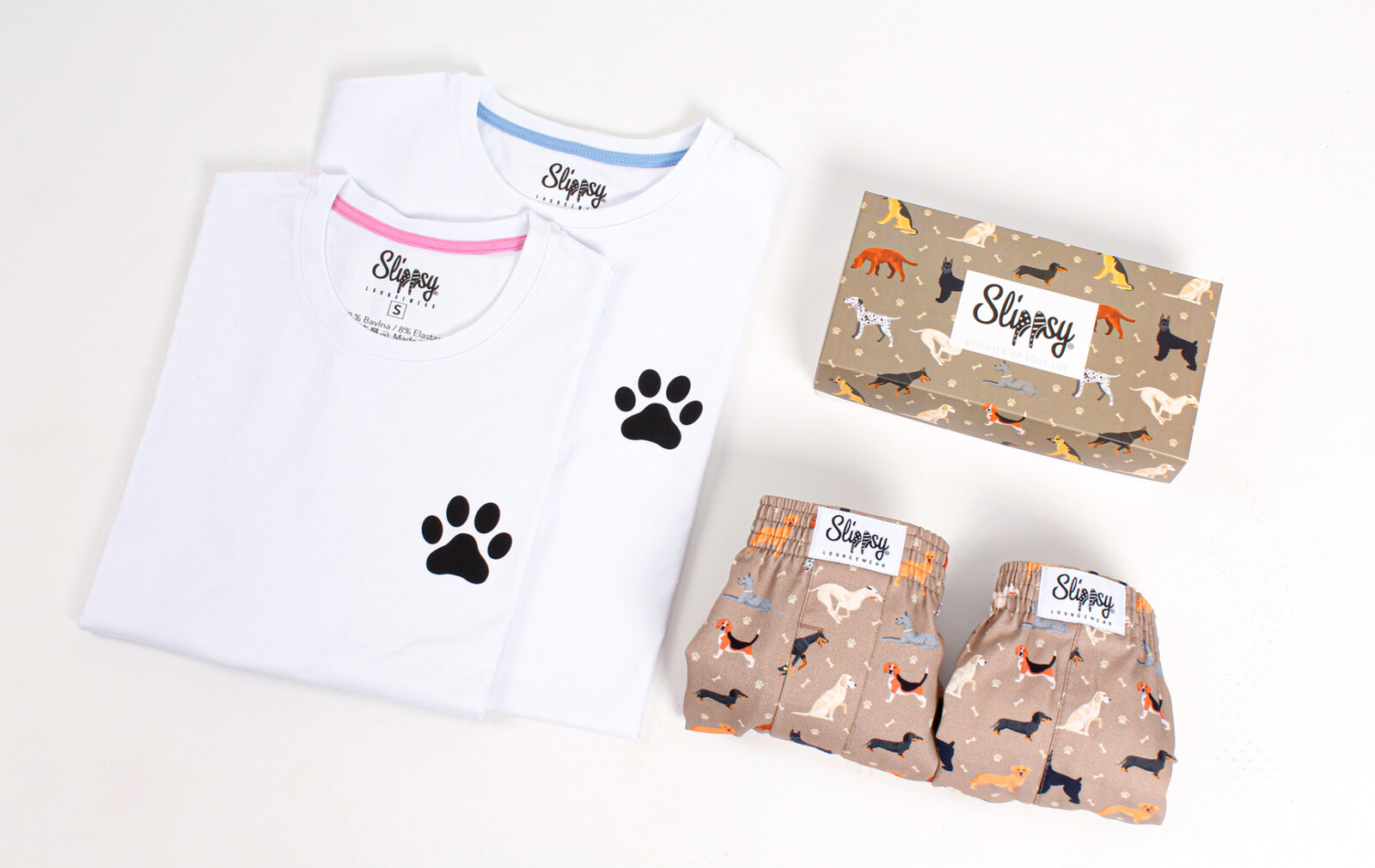 Slippsy Dog couple big set