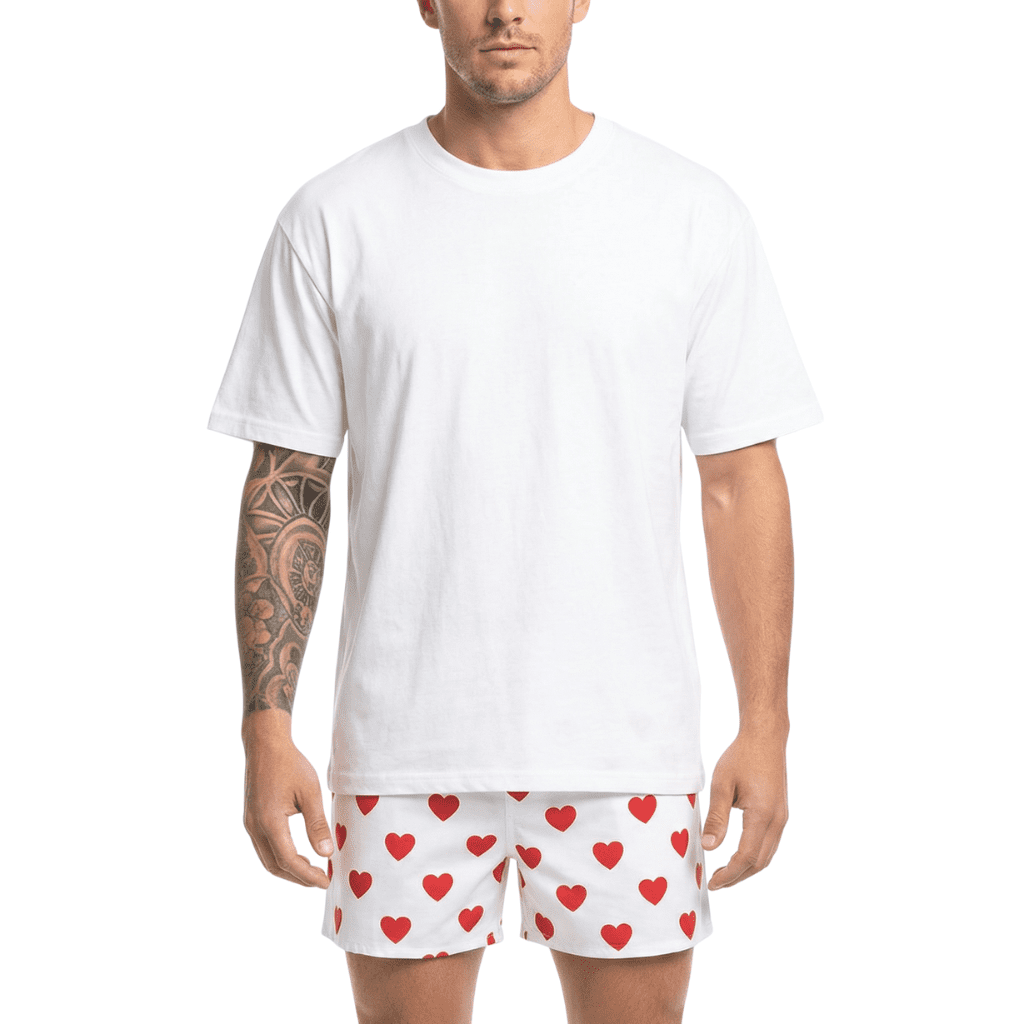 Slippsy Unisex tričko bílé/S