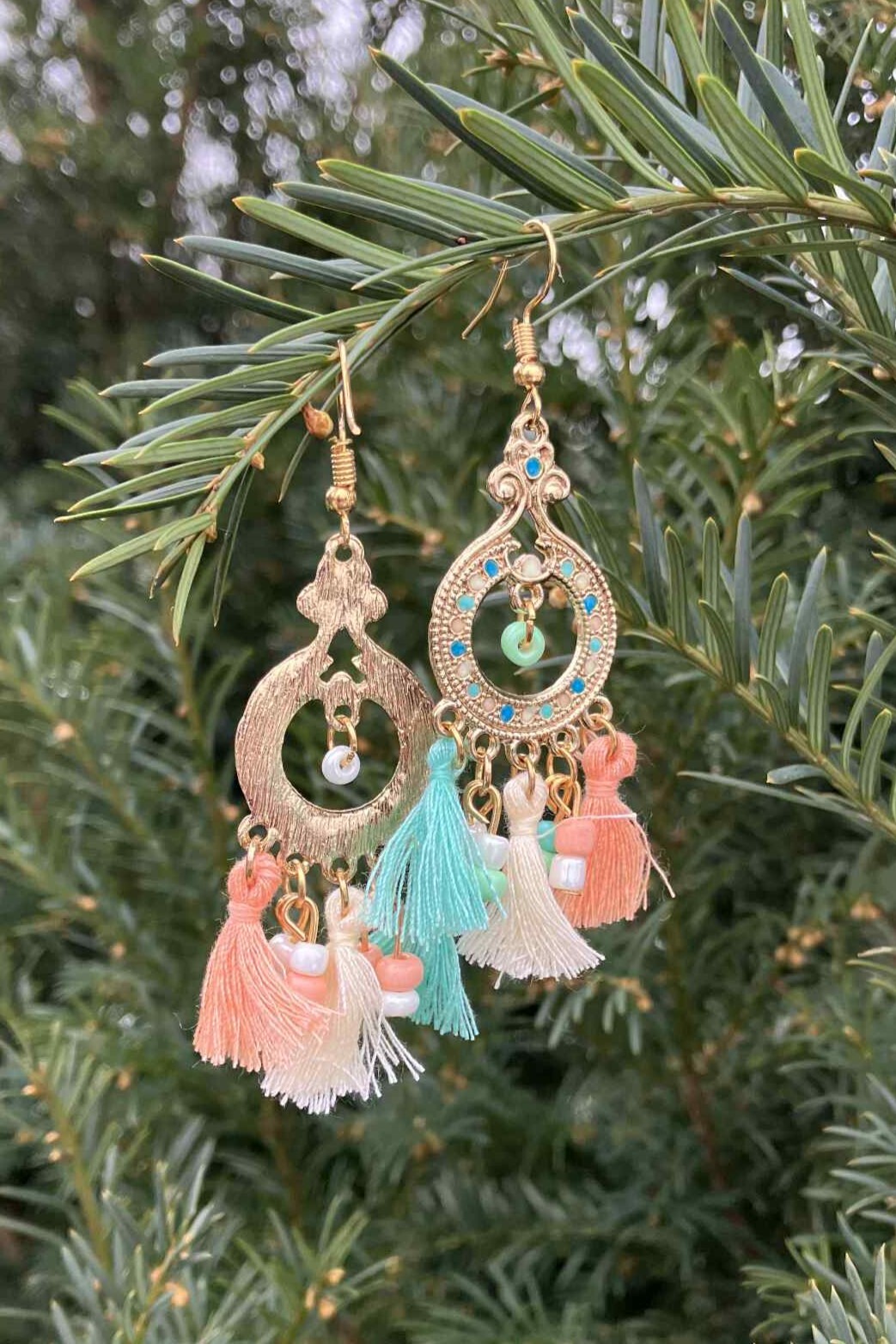 Himalife Náušnice Kruhy - barevné