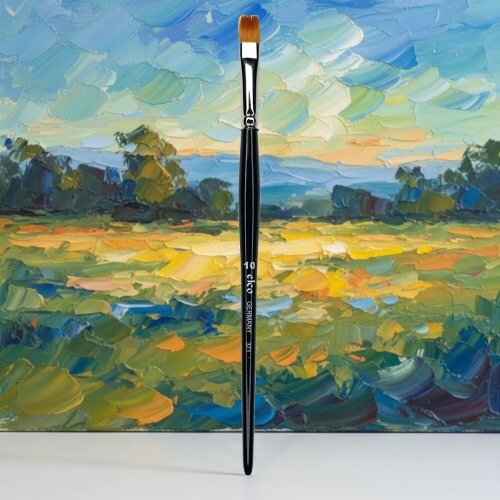 Štětec na akryl ELCO PINSEL - syntetický vlas - vel. 10