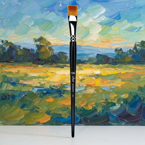 Štětec na akryl ELCO PINSEL - syntetický vlas - vel. 16