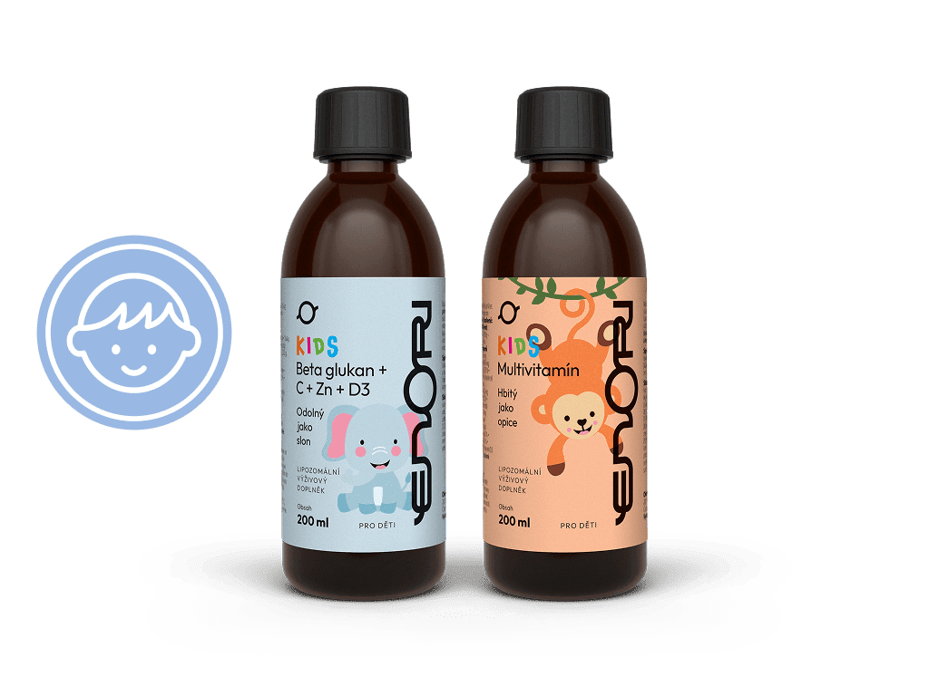 Enori dětský set pro imunitu, 2x 200 ml