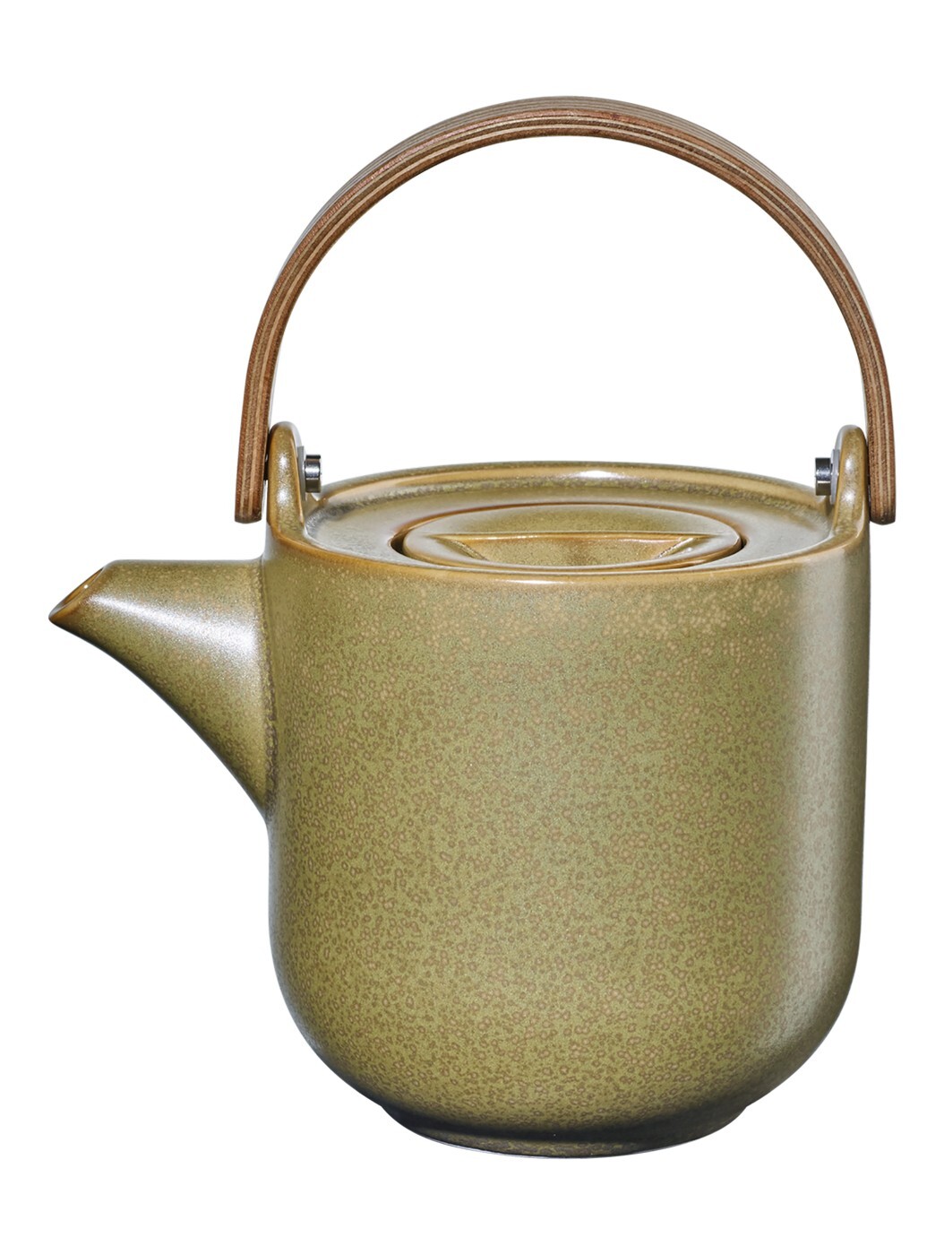 Porcelánová konvice na čaj 500 ml COPPA MISO ASA Selection - olivová