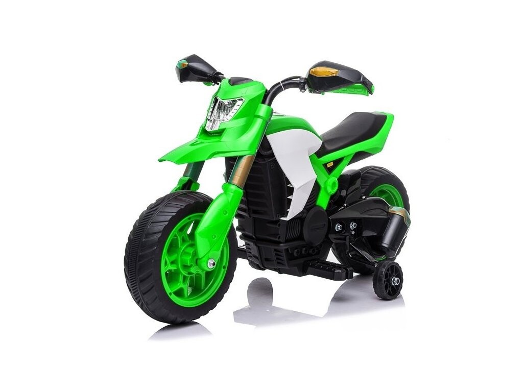 mamido Dětská elektrická motorka Sport zelená