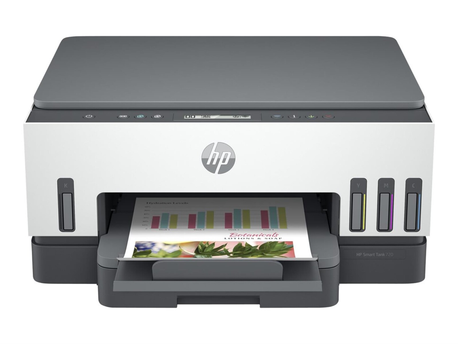 Multifunkční inkoustová plnitelná tiskárna HP Smart Tank 720 Wireless All-in-One - barevný tisk