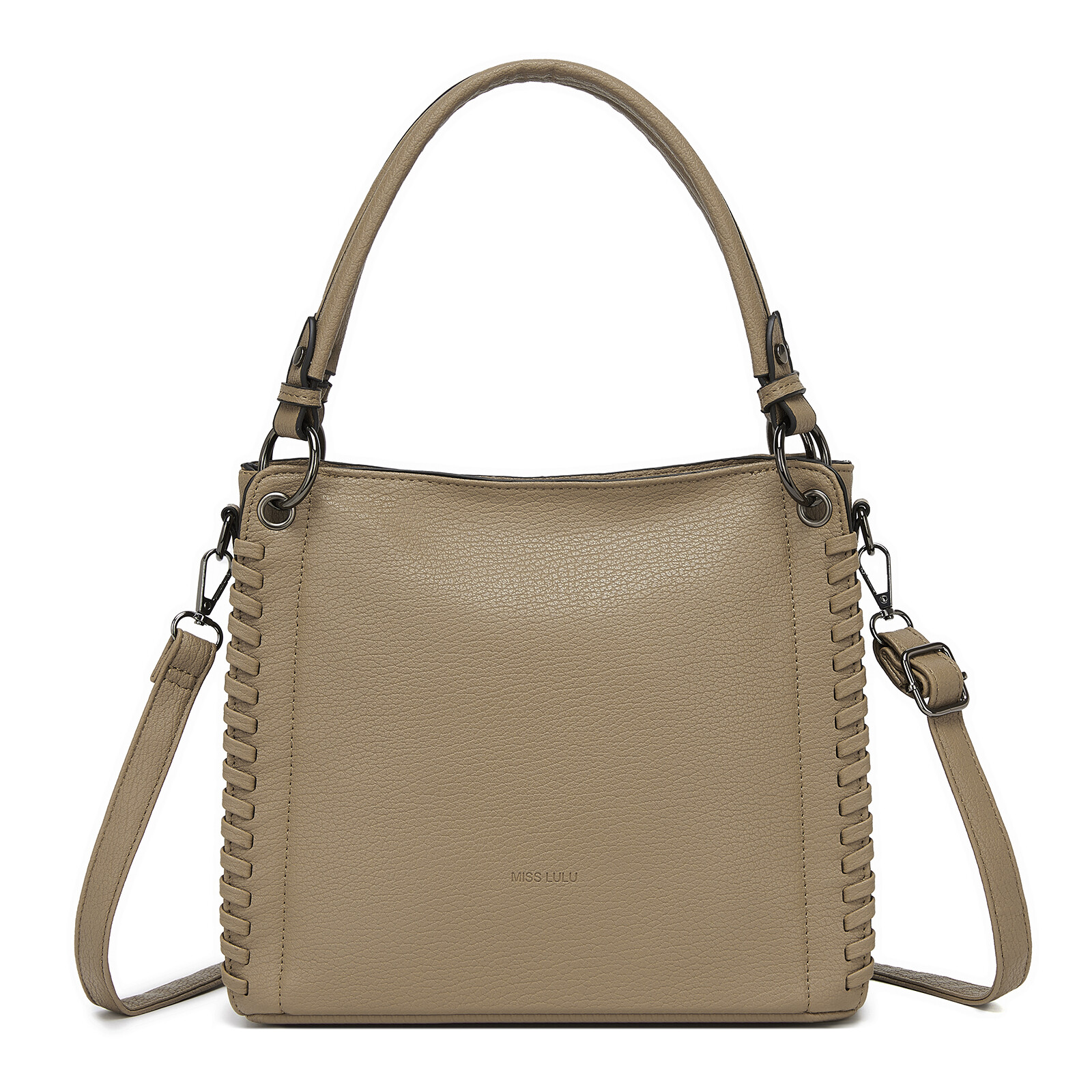 Dámská kabelka s crossbody popruhem Miss Lulu - khaki