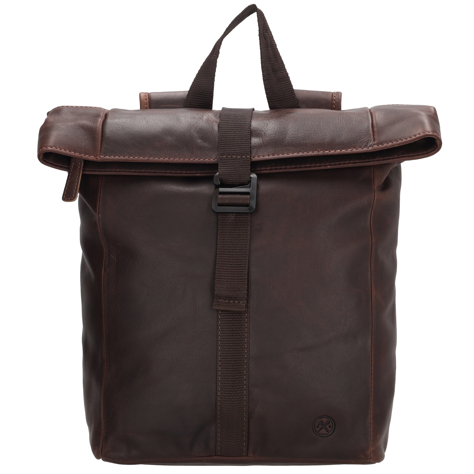 Hide & Stitches kožený batoh Japura 7,5L - tmavě hnědá