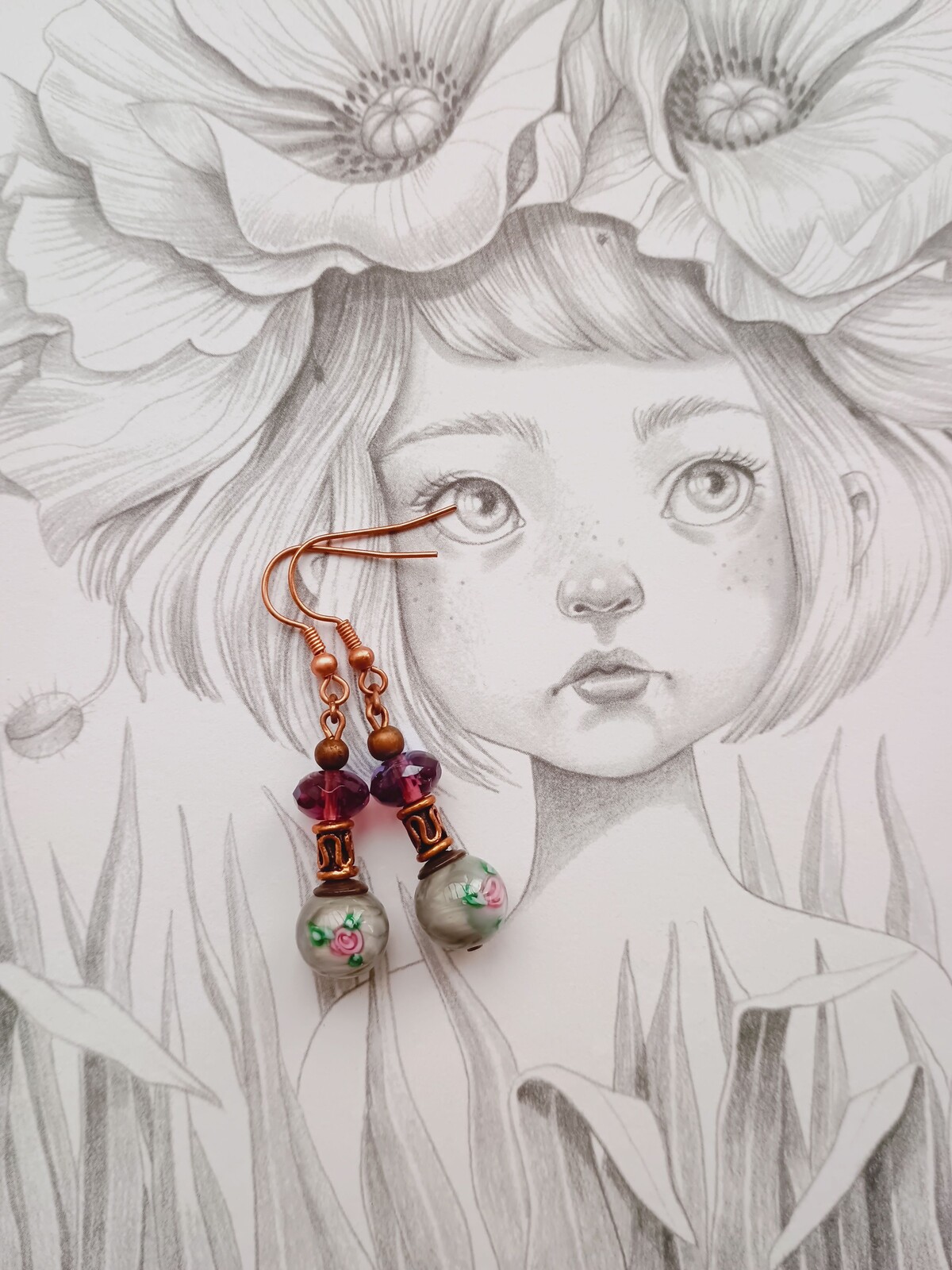 Emada Náušnice, 1024, Božena, 1 pár