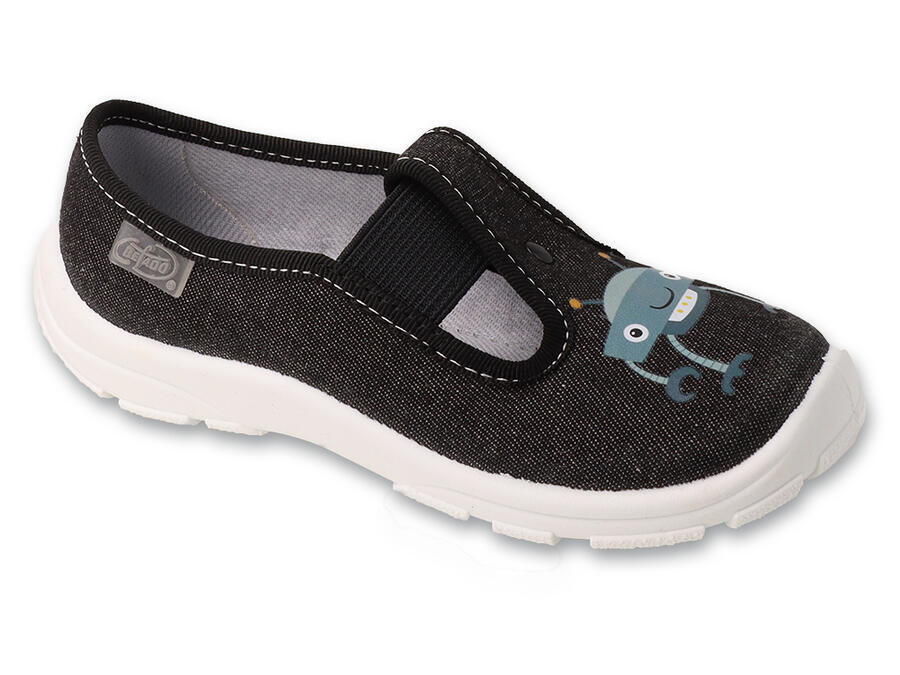 BEFADO 975X196 chlapecké bačkorky modré robot 25 975X196_25