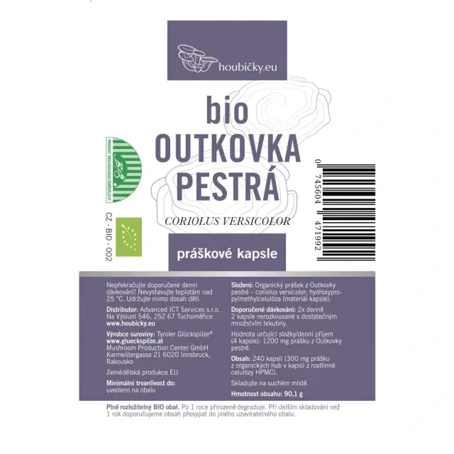 Outkovka pestrá BIO 240 cps