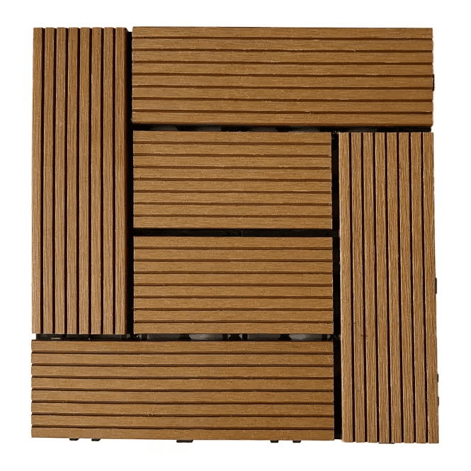 WPC dlaždice LEGI STYLE 30 x 30 cm, teak