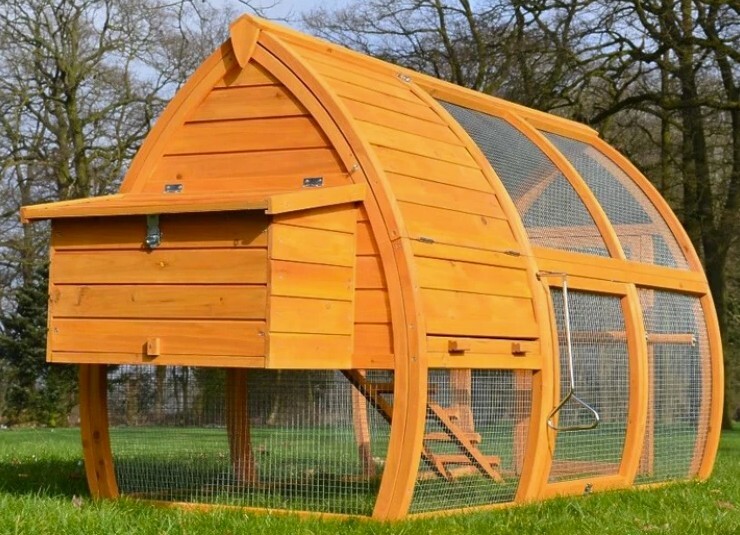 Dřevěný kurník KENNIVA SUE 2080 x 820 x 1030 mm