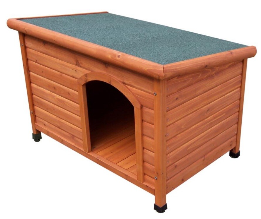 Psí bouda KENNIVA BESI 1147 x 780 x 800 mm, dřevěná