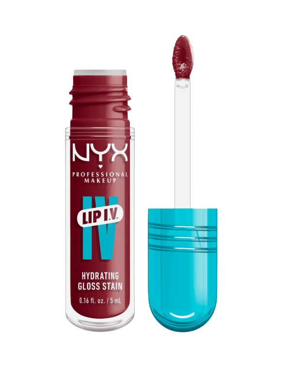 NYX PROFESSIONAL MAKEUP Lip IV Hydrating Gloss Stain, 09 Blush Rush 5 ml