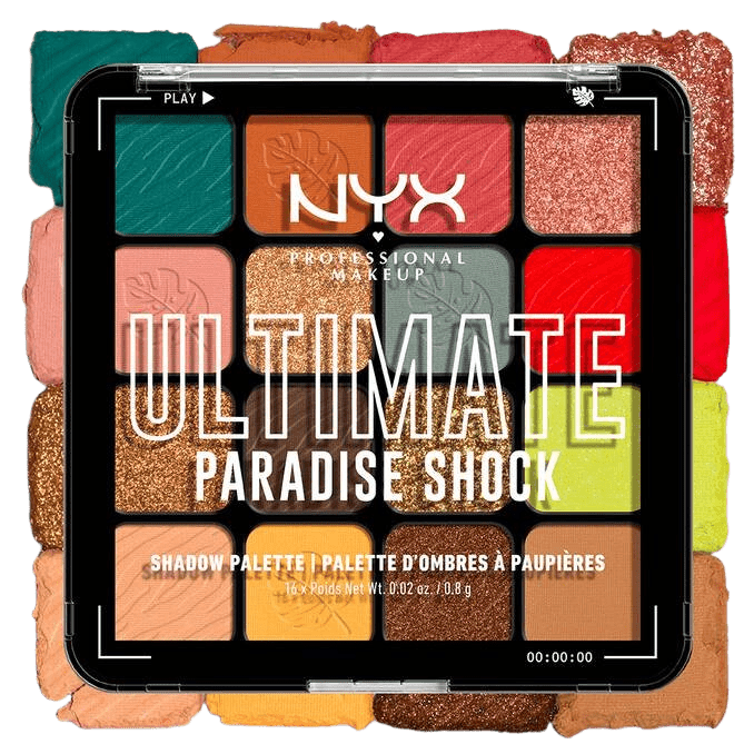 NYX PROFESSIONAL MAKEUP Shadow Palette Paradise Shock paletka očních stínů