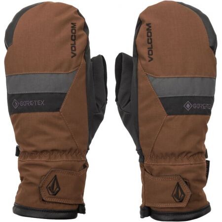 Rukavice Volcom Stay Dry Gore-Tex Mitt - Hnědá - L