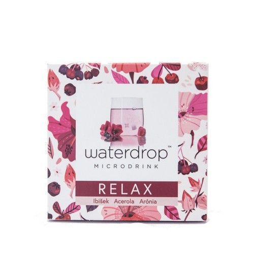 Waterdrop™ RELAX (ibišek / acerola / arónie)  microdrink 12 kapslí