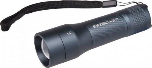 svítilna 250lm, zoom, celokovová, 250lm, CREE XPG 43153 EXTOL LIGHT