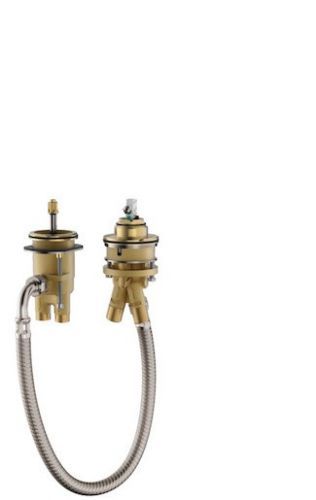 Hansgrohe Montážní tělesa Základní těleso dvouotvorové vanové baterie na okraj vany 13159180