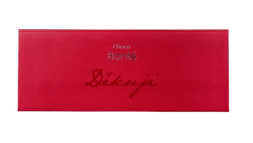 Bonboniéra Děkuji Premium - 8 ks pralinek