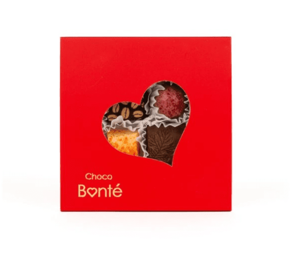 Bonboniéra děkuji srdce - 4 ks pralinek