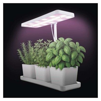 EMOS Z7904 LED GROW pěstební lampa 7 W, časovač, stmívatelná