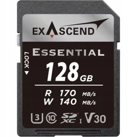 Paměťová karta Exascend Essential Uhs-i V30 128GB