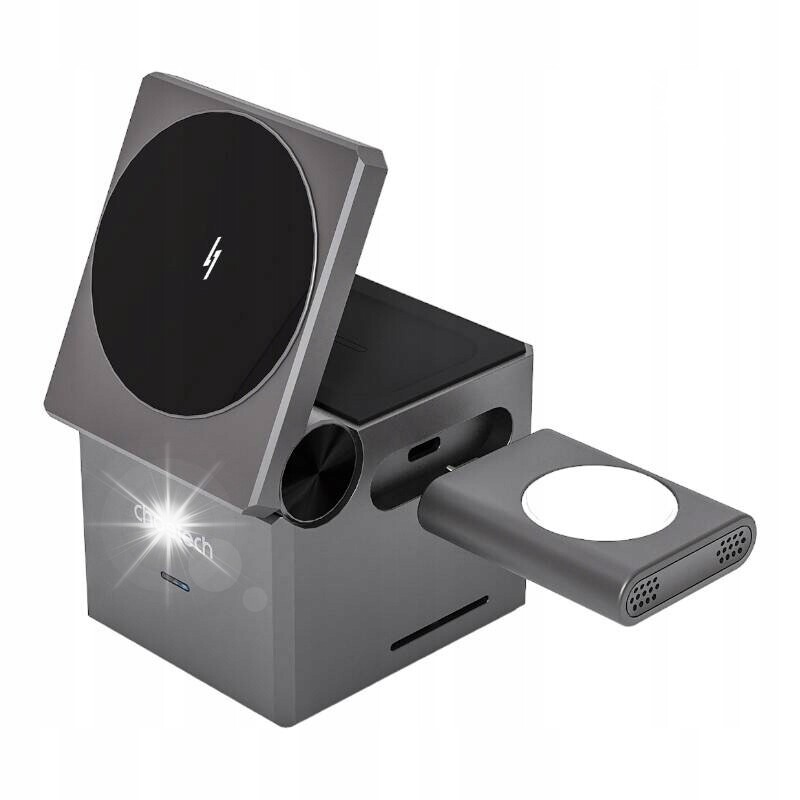 Magnetická bezdrátová indukční nabíječka 3v1 Magsafe