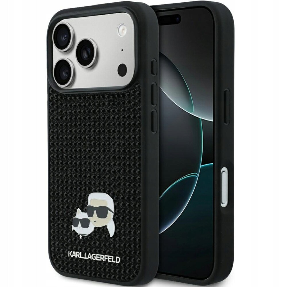 Pouzdro Karl Lagerfeld pro iPhone 17 Pro, pevné, módní, ochranné, lehké, pouzdro