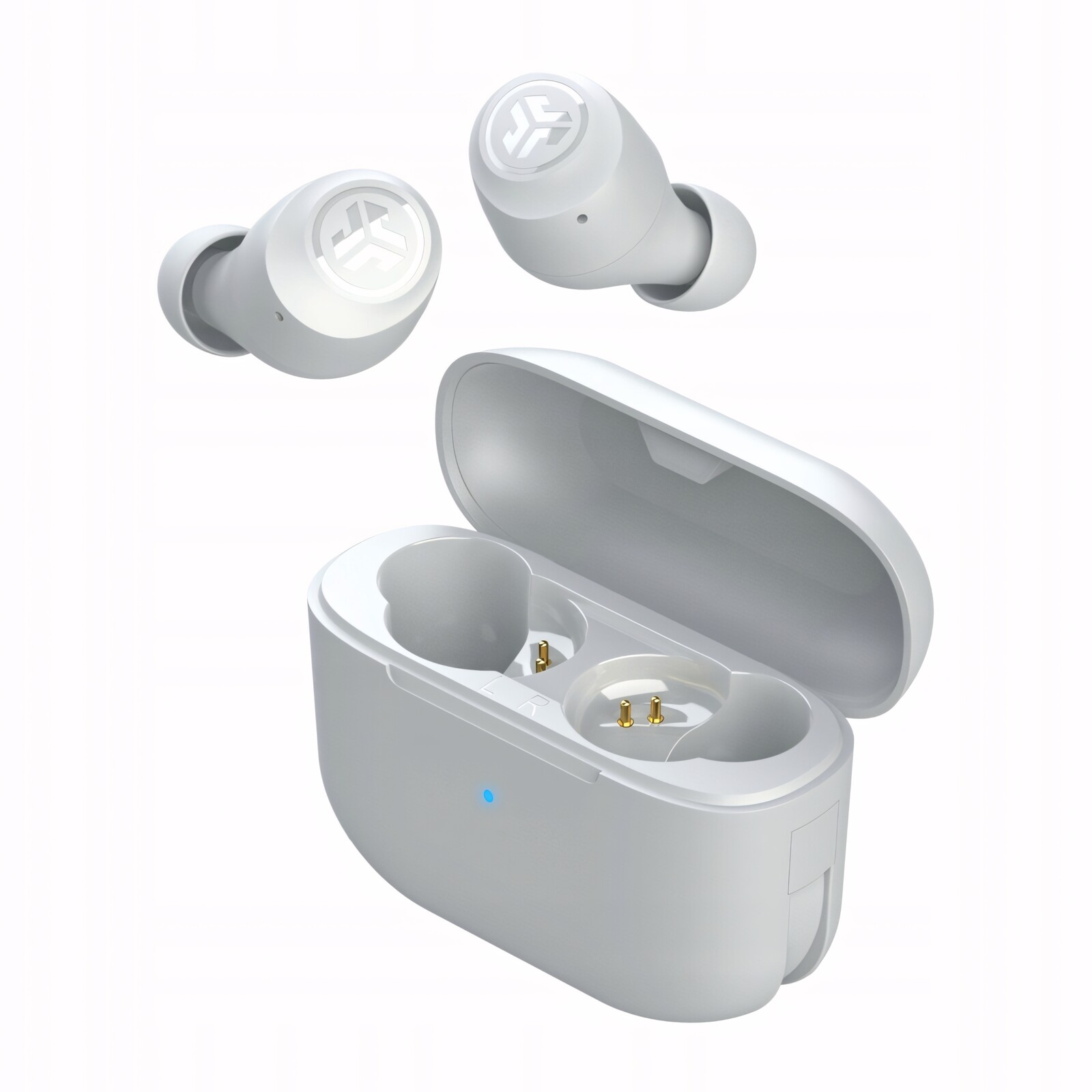 Jlab Go Air Pop Bezdrátová sluchátka Bluetooth 35h IPX4 bílá