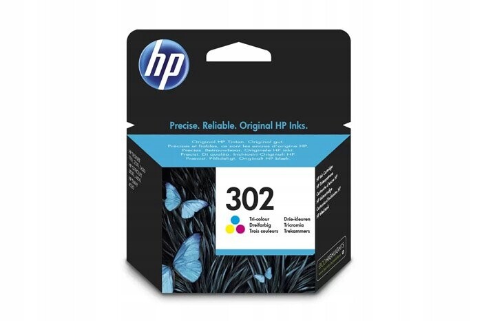 Originální inkoust Cmy Hp 302 (F6U65AE BA3)