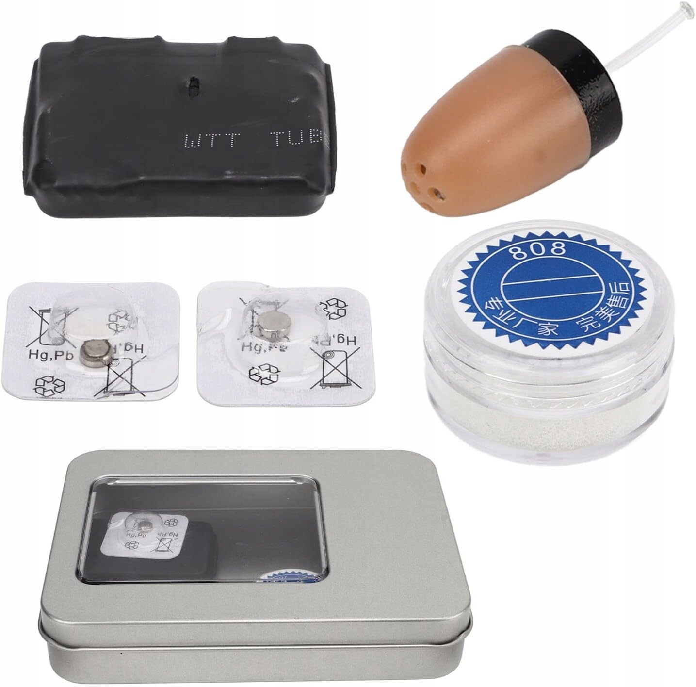 Gsm sluchátko neviditelné bezdrátové automatické připojení