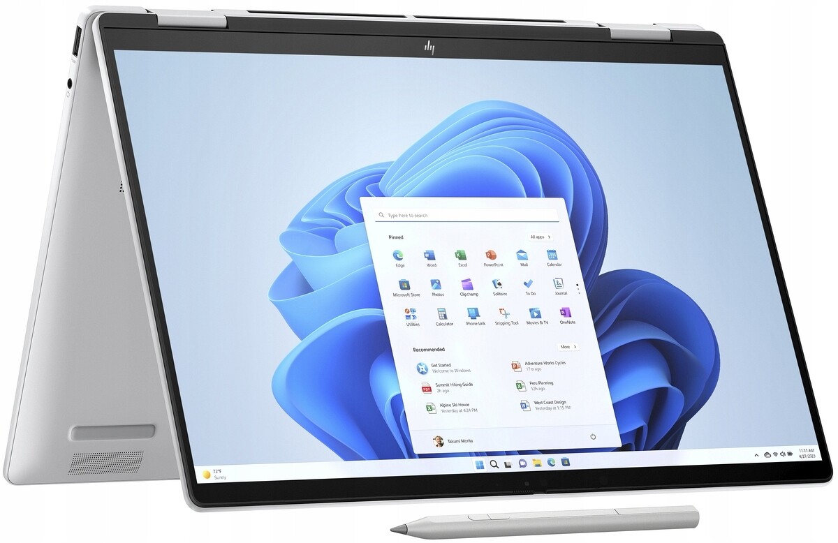 2v1 Hp Envy 14 x360 2.8K Oled 120Hz Amd Ryzen 7 8840HS 16GB 1TB Ssd W11 Pen