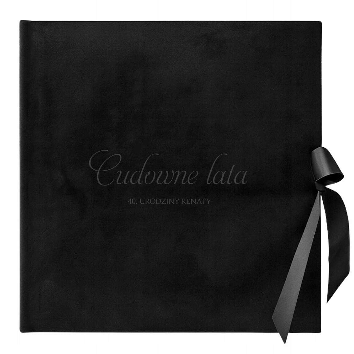Narozeninový fotoalbum 18 30 40 50 Narozeniny Personalizovaný Velurový