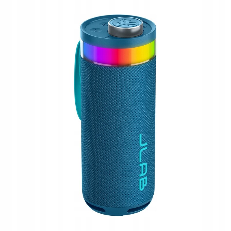 Jlab Go Party Přenosný bezdrátový reproduktor Bluetooth 5.3 Rgb Modrý