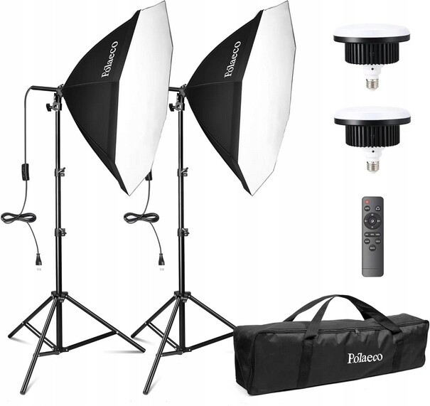 Nepřetržité Led Studiové Osvětlení Pro Fotografování Potaeco Softboxy Univerzální