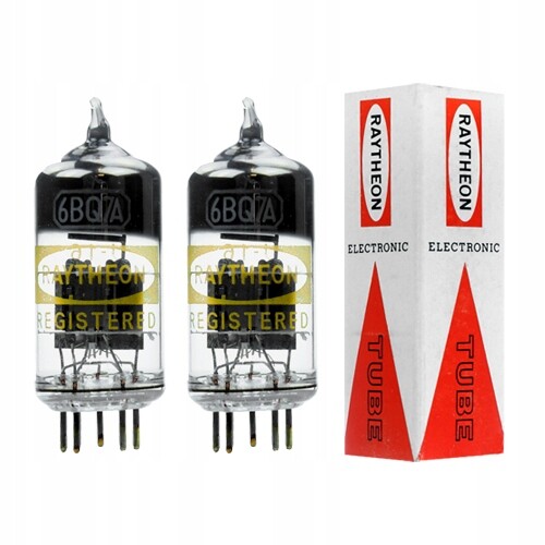 6BQ7A ~6N1P (6H1П) ~6N1 Raytheon Nos Japan 2 ks vybraný pár