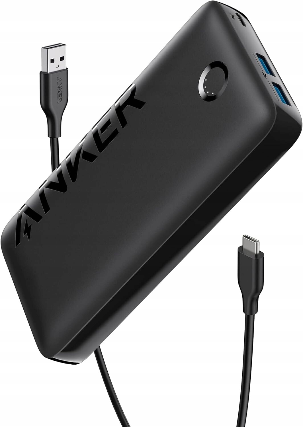 Anker 335 Powerbanka 20000 mAh 2x Usb Usb-c rychlé nabíjení černá