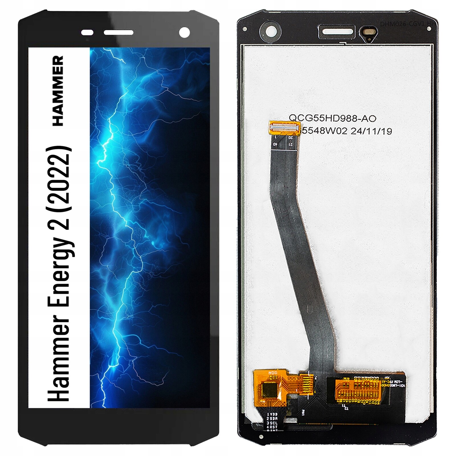 Displej pro Hammer Energy 2 (2022) LCD displej