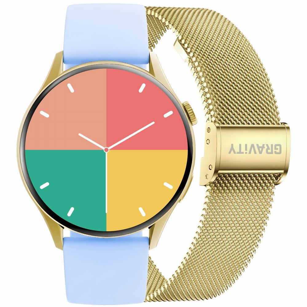 Chytré Hodinky Gravity GT11-4 Amoled, Přídavný Pásek (sg044d) Grawe