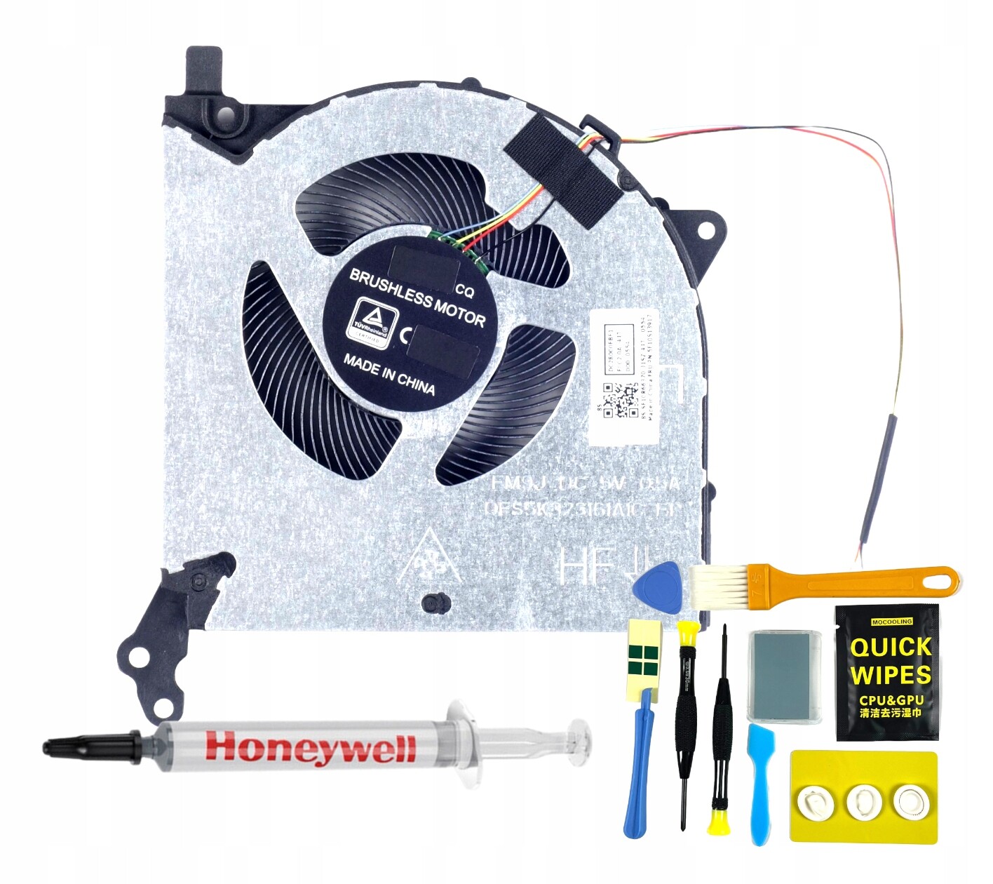Ventilátor pro Lenovo Legion 5 17IMH05 5V Teplovodivá pasta Honeywell