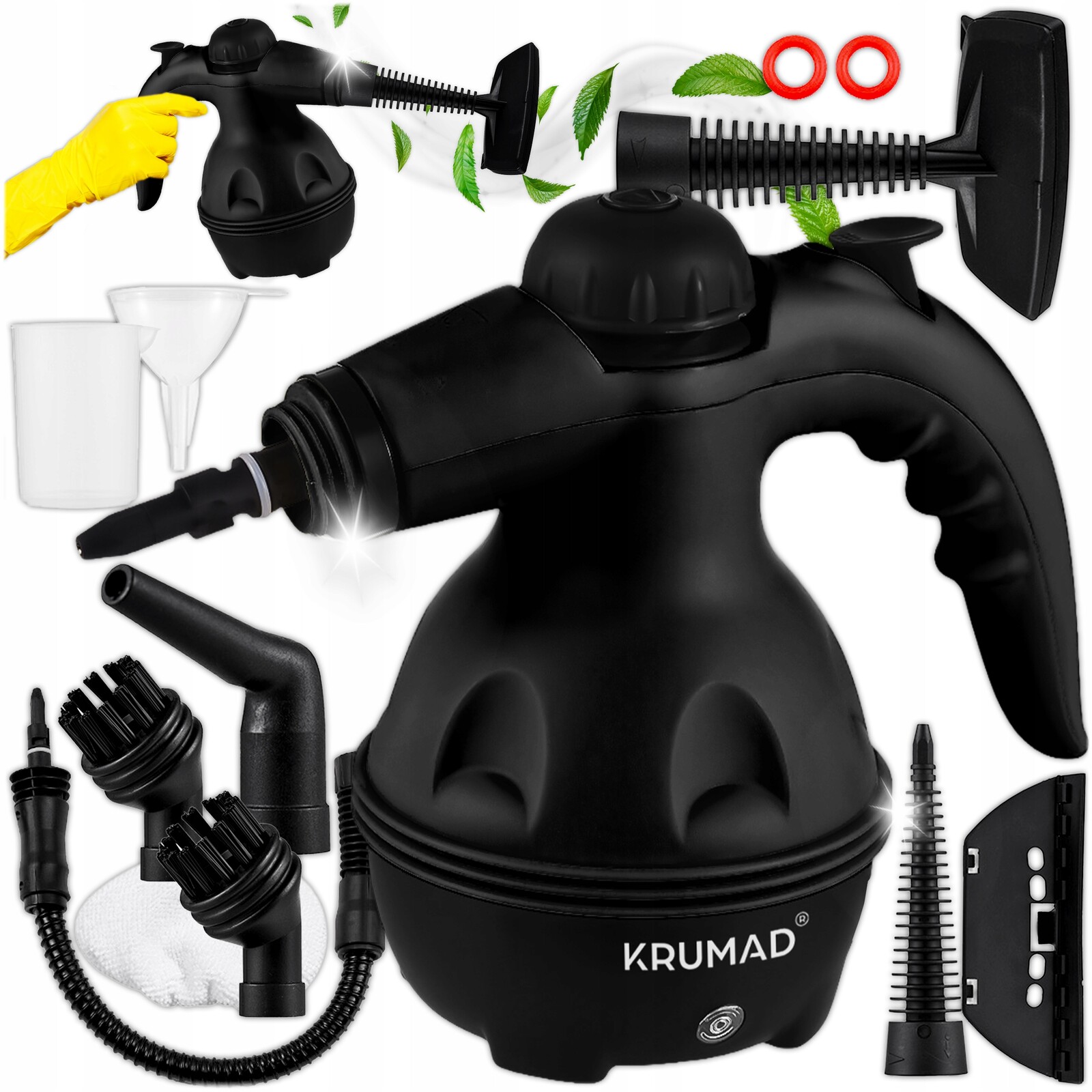 Parní čistič tlakových mopů Čistič oken Fug Ruční parní čistič Komplet