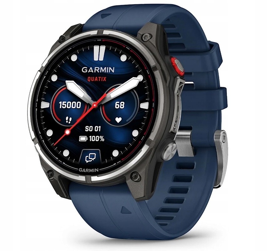 Garmin Quatix 8 Pro 47 mm amoled sapphire 8pro námořnické chytré hodinky s Gps