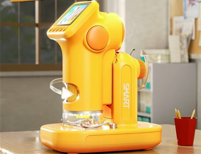 Digitální ruční mikroskop 1600x pro děti 2″ LCD Hd