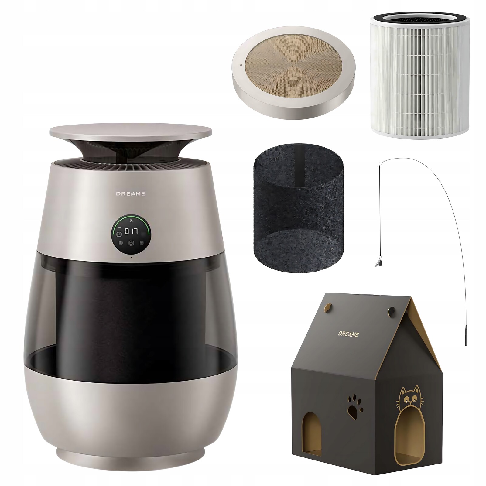 Dreame AP10 Čistička vzduchu pro zvířata Cadr 430 m³/h Uvc Hepa Zlatá