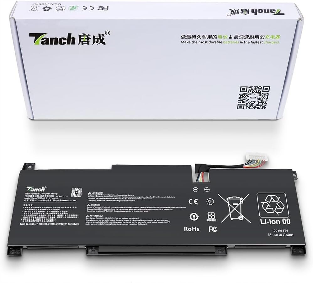 Baterie pro notebook BTY-M491 pro Msi Modern 15 A11M 15M A11SDK 11.4V 4600mAh