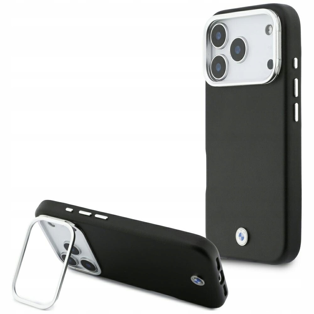 Pouzdro Bmw pro iPhone 17 Pro, obal MagSafe Podstavec Kůže Krytka pouzdra