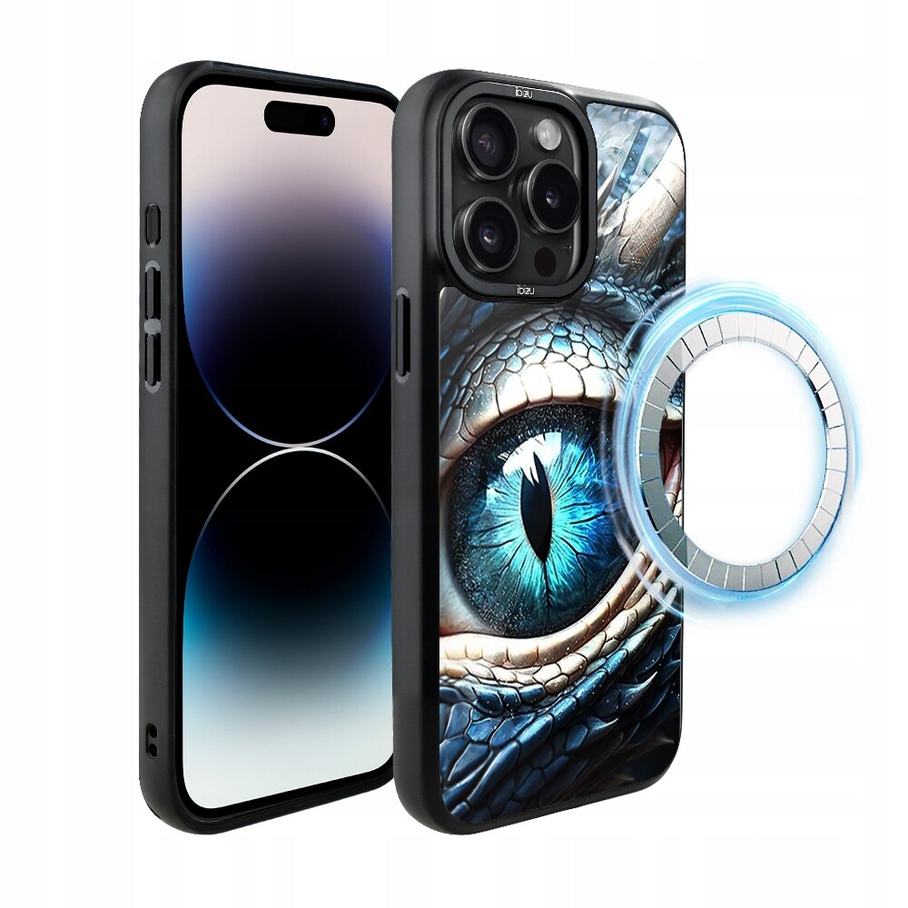 Pouzdro Ibizu DropGuard Matné s MagSafe, dračí oko pro iPhone 14 Pro Max