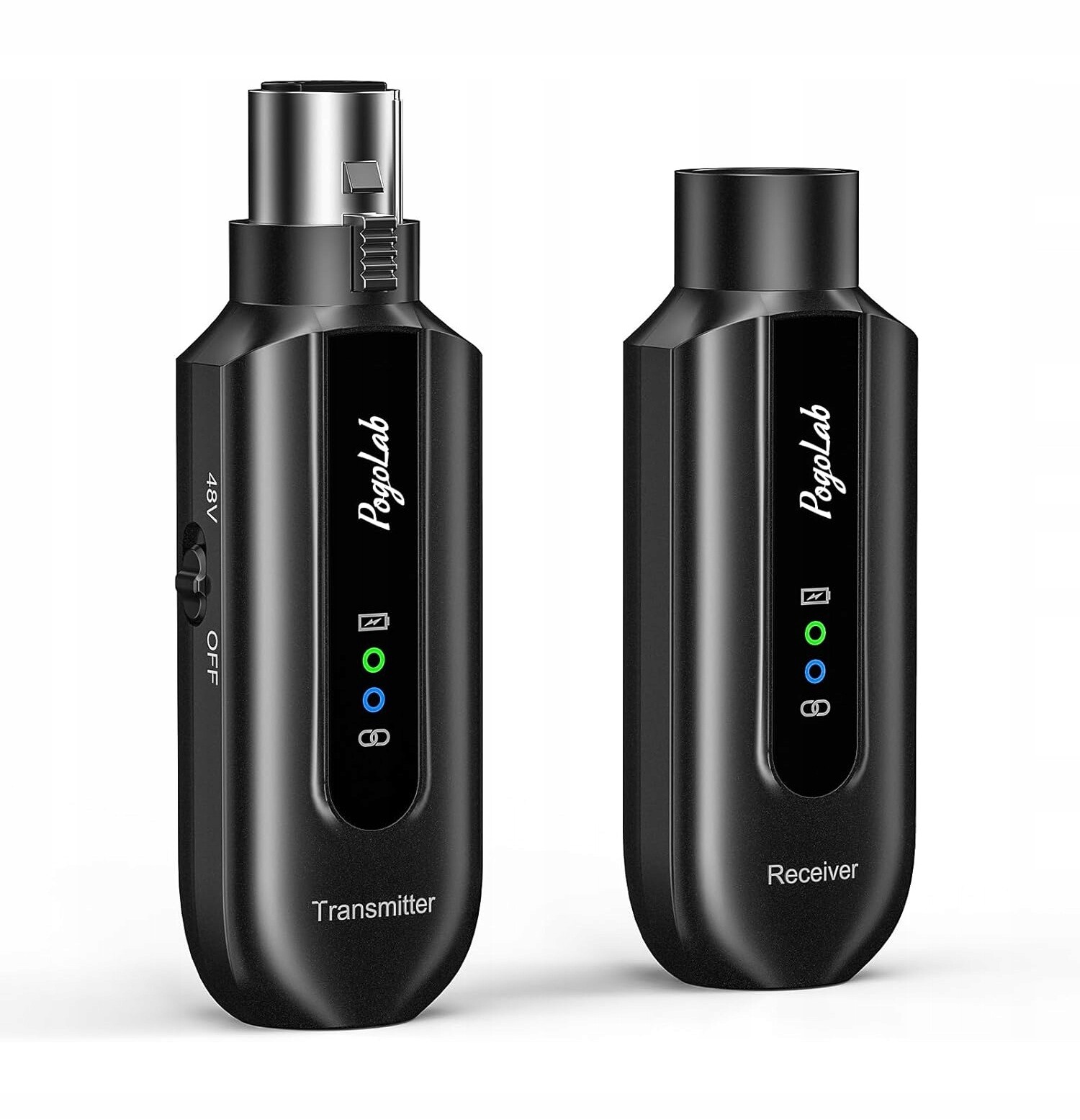 Bezdrátový adaptér vysílače mikrofonu Xlr 150 m 2,4G, přenos zvuku