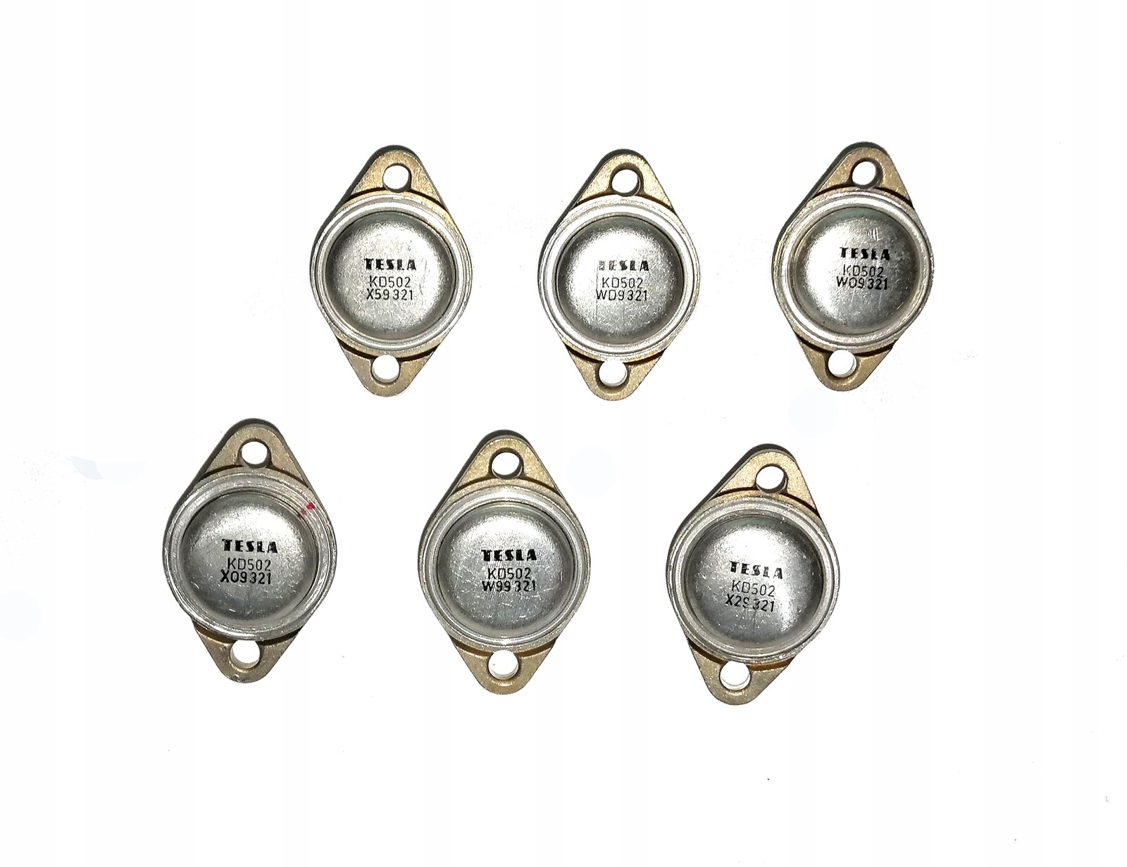 Párové Výkonové Transistory KD502 (6 ks